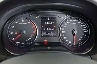 2016 Audi A3 8V MY16 1.8 TFSI Ambition Silver 7 Speed Auto Direct Shift Sedan