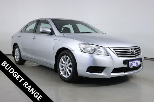 Used Toyota Aurion GSV40R AT-X Bentley, 2009 Toyota Aurion GSV40R AT-X Silver 6 Speed Auto Sequential Sedan