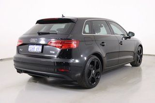 2017 Audi A3 8V MY17 1.4 TFSI Sportback CoD Black 7 Speed Auto S-Tronic Hatchback