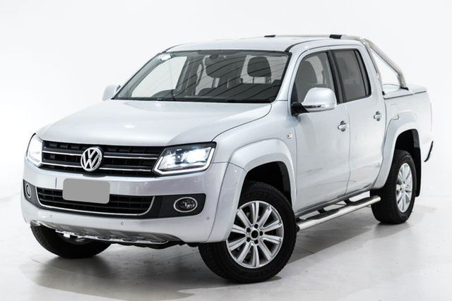 Used Volkswagen Amarok 2H MY15 TDI420 4Motion Perm Highline Berwick, 2015 Volkswagen Amarok 2H MY15 TDI420 4Motion Perm Highline Silver 8 Speed Automatic Utility