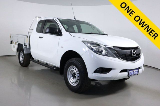 Used Mazda BT-50 MY17 Update XT Hi-Rider (4x2) Bentley, 2017 Mazda BT-50 MY17 Update XT Hi-Rider (4x2) White 6 Speed Automatic Freestyle Cab Chassis