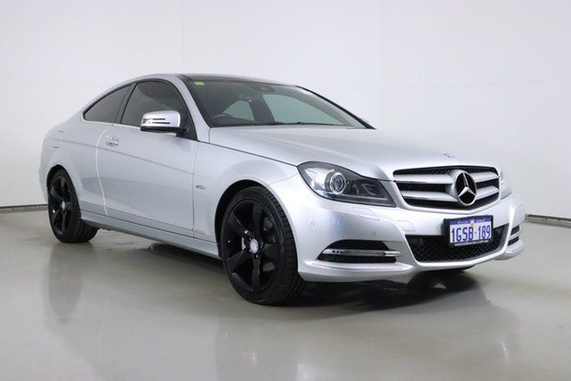 Used Mercedes-Benz C250 W204 MY12 CDI BE Bentley, 2012 Mercedes-Benz C250 W204 MY12 CDI BE Silver 7 Speed Automatic G-Tronic Coupe