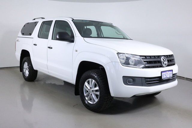 Used Volkswagen Amarok 2H MY15 TDI420 Core Edition (4x4) Bentley, 2015 Volkswagen Amarok 2H MY15 TDI420 Core Edition (4x4) White 8 Speed Automatic Dual Cab Utility