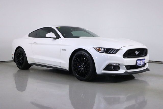 Used Ford Mustang FM MY17 Fastback GT 5.0 V8 Bentley, 2017 Ford Mustang FM MY17 Fastback GT 5.0 V8 White 6 Speed Automatic Coupe