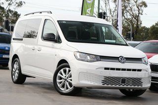 2023 Volkswagen Caddy SK MY23 TDI320 Maxi DSG Life Candy White 7 Speed Sports Automatic Dual Clutch.