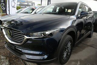 2023 Mazda CX-8 KG2WLA G25 SKYACTIV-Drive FWD Touring Deep Crystal Blue 6 Speed Sports Automatic.