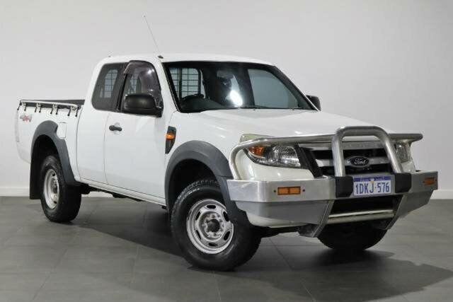 Used Ford Ranger PK XL Crew Cab Bayswater, 2010 Ford Ranger PK XL Crew Cab White 5 Speed Manual Utility