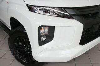 2023 Mitsubishi Triton MR MY23 GLX-R Double Cab 4x2 White Diamond 6 Speed Sports Automatic Utility