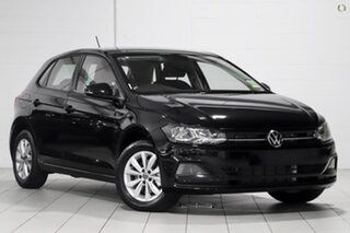 2021 Volkswagen Polo AW MY21 85TSI DSG Comfortline Black 7 Speed Sports Automatic Dual Clutch.