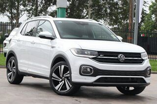 2023 Volkswagen T-Cross C11 MY23 85TSI DSG FWD Style Pure White 7 Speed Sports Automatic Dual Clutch