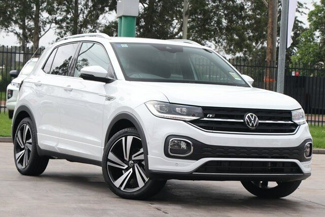 New Volkswagen T-Cross C11 MY23 85TSI DSG FWD Style Newstead, 2022 Volkswagen T-Cross C11 MY23 85TSI DSG FWD Style Pure White 7 Speed Sports Automatic Dual Clutch