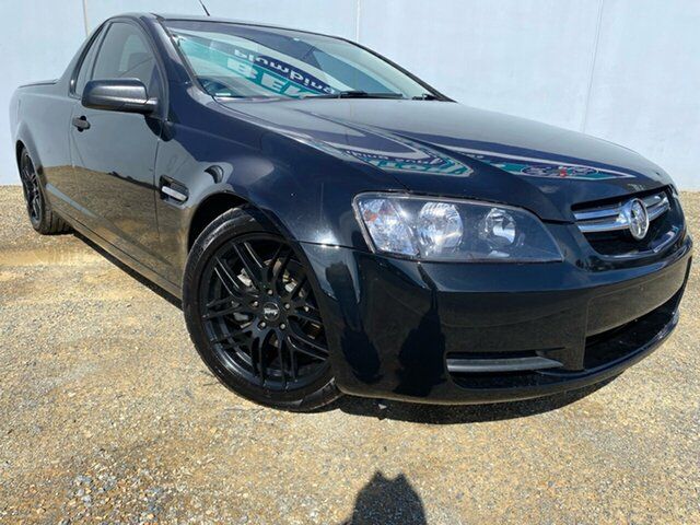 Used Holden Commodore VE MY09.5 Omega Hoppers Crossing, 2009 Holden Commodore VE MY09.5 Omega Black 6 Speed Manual Utility