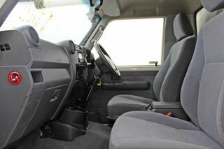 2017 Toyota Landcruiser VDJ79R GXL (4x4) White 5 Speed Manual Cab Chassis