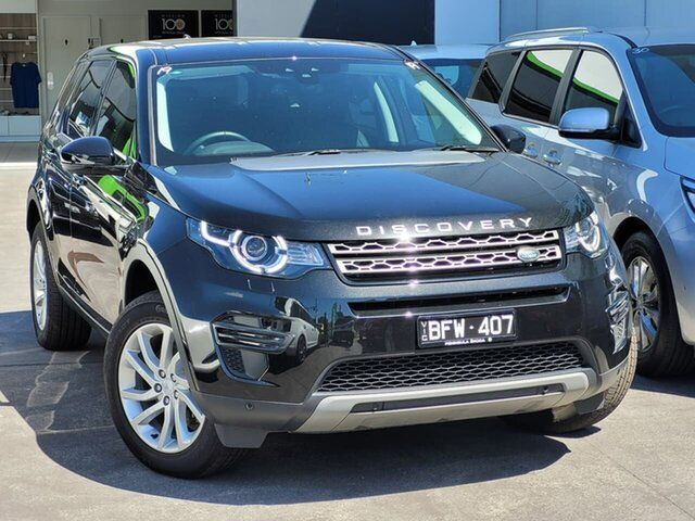 Used Land Rover Discovery Sport L550 19MY SE Frankston, 2019 Land Rover Discovery Sport L550 19MY SE Black 9 Speed Sports Automatic Wagon