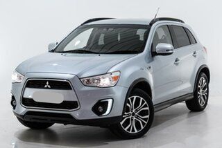 2016 Mitsubishi ASX XB MY15.5 LS 2WD Silver 6 Speed Constant Variable Wagon.