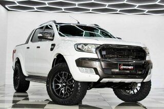2016 Ford Ranger PX MkII MY17 Wildtrak 3.2 (4x4) White 6 Speed Automatic Dual Cab Pick-up.