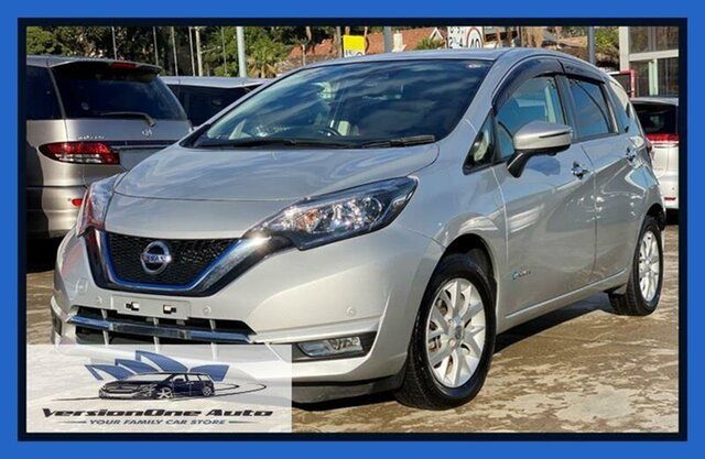 Used Nissan Note Hybrid Silverwater, 2017 Nissan Note E-POWER Hybrid Silver Automatic Hatchback
