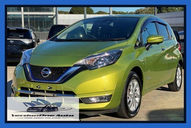 Used Nissan Note Hybrid Silverwater, 2017 Nissan Note E-POWER Hybrid Green Automatic