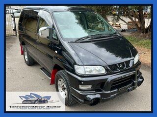 2006 Mitsubishi Delica PD6W Spacegear Chamonix Black Automatic Van Wagon.