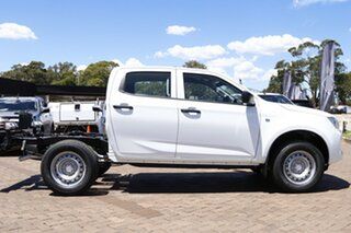 2023 Isuzu D-MAX RG MY23 SX Crew Cab Mineral White 6 Speed Sports Automatic Cab Chassis