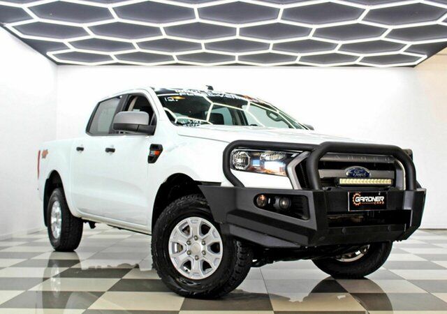 Used Ford Ranger PX MkII MY18 XLS 3.2 (4x4) Burleigh Heads, 2017 Ford Ranger PX MkII MY18 XLS 3.2 (4x4) White 6 Speed Automatic Double Cab Pick Up