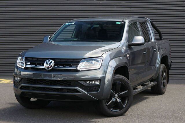 Used Volkswagen Amarok 2H MY19 TDI550 4MOTION Perm Canyon Frankston, 2019 Volkswagen Amarok 2H MY19 TDI550 4MOTION Perm Canyon Grey 8 Speed Automatic Utility
