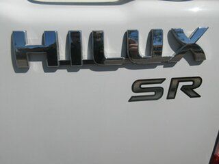 2013 Toyota Hilux KUN26R MY14 SR (4x4) White 5 Speed Automatic Dual Cab Pick-up