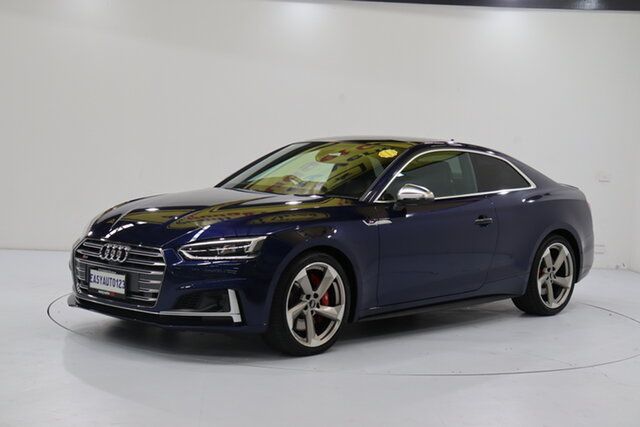 Used Audi S5 F5 MY17 Tiptronic Quattro Liverpool South, 2017 Audi S5 F5 MY17 Tiptronic Quattro Blue 8 Speed Sports Automatic Coupe