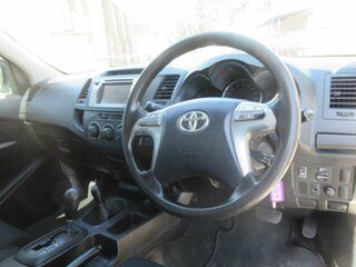 2013 Toyota Hilux KUN26R MY14 SR (4x4) White 5 Speed Automatic Dual Cab Pick-up