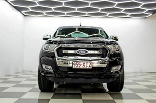 2017 Ford Ranger PX MkII MY17 XLT 3.2 (4x4) Black 6 Speed Automatic Double Cab Pick Up
