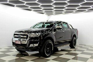 2017 Ford Ranger PX MkII MY17 XLT 3.2 (4x4) Black 6 Speed Automatic Double Cab Pick Up
