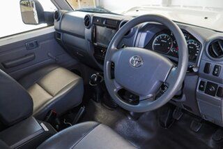 2019 Toyota Landcruiser VDJ76R Workmate French Vanilla 5 Speed Manual Wagon