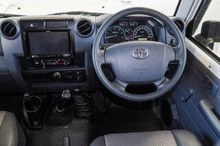 2019 Toyota Landcruiser VDJ76R Workmate French Vanilla 5 Speed Manual Wagon