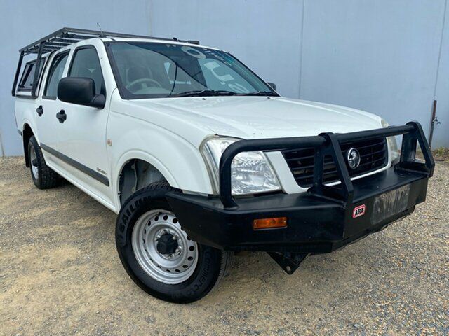 Used Holden Rodeo RA LX Hoppers Crossing, 2003 Holden Rodeo RA LX White 5 Speed Manual Crew Cab Pickup
