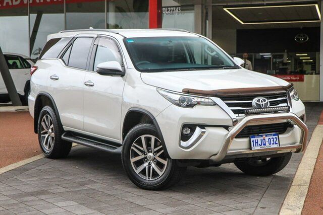 Pre-Owned Toyota Fortuner GUN156R Crusade Myaree, 2018 Toyota Fortuner GUN156R Crusade Crystal Pearl 6 Speed Automatic Wagon