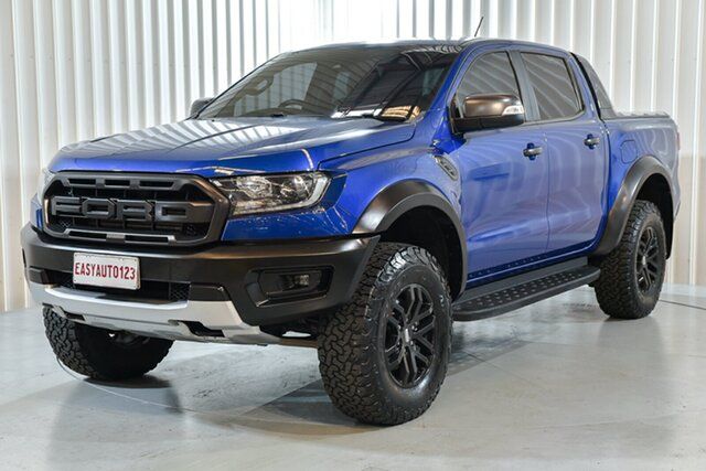 Used Ford Ranger PX MkIII 2019.75MY Raptor Hendra, 2019 Ford Ranger PX MkIII 2019.75MY Raptor Blue 10 Speed Sports Automatic Double Cab Pick Up