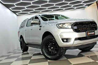 2018 Ford Ranger PX MkIII MY19 XLT 3.2 (4x4) Silver 6 Speed Automatic Double Cab Pick Up.