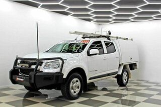 2016 Holden Colorado RG MY16 LS (4x4) White 6 Speed Automatic Crew Cab Chassis