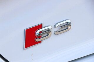 2019 Audi S3 8V MY19 Sportback S Tronic Quattro White 7 Speed Sports Automatic Dual Clutch Hatchback