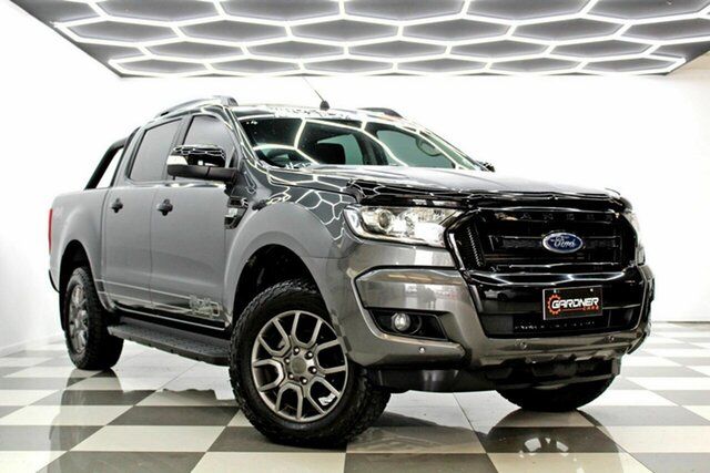 Used Ford Ranger PX MkII MY18 FX4 Special Edition (5 Yr) Burleigh Heads, 2018 Ford Ranger PX MkII MY18 FX4 Special Edition (5 Yr) Grey 6 Speed Automatic Double Cab Pick Up