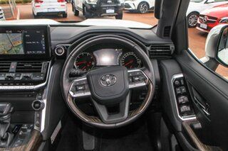 2021 Toyota Landcruiser FJA300R VX Crystal Pearl 10 Speed Sports Automatic Wagon