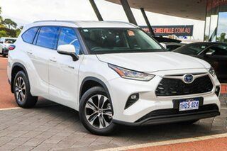 2022 Toyota Kluger Axuh78R GXL eFour Frosted White 6 Speed Constant Variable Wagon Hybrid.