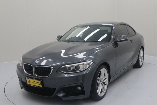 Used BMW 2 Series F22 220i M Sport Castle Hill, 2015 BMW 2 Series F22 220i M Sport Grey 8 Speed Sports Automatic Coupe