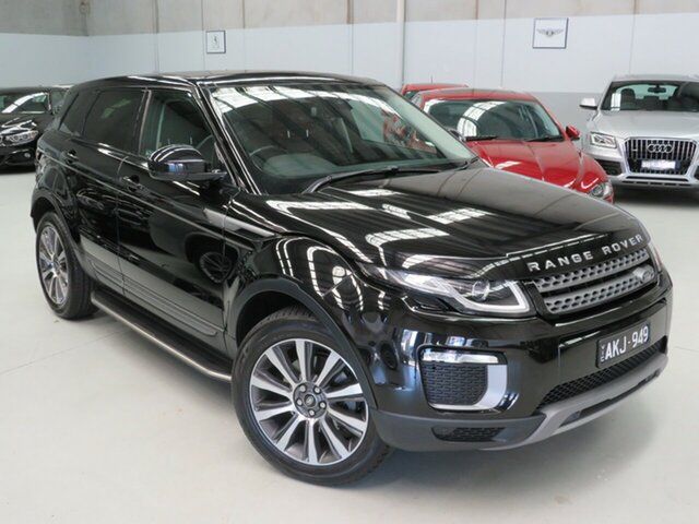 Used Land Rover Range Rover Evoque L538 MY17 TD4 150 SE Seaford, 2016 Land Rover Range Rover Evoque L538 MY17 TD4 150 SE Black 9 Speed Sports Automatic Wagon