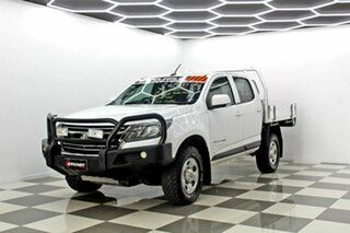 2016 Holden Colorado RG MY17 LS (4x4) White 6 Speed Manual Crew Cab Chassis