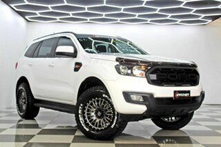 2018 Ford Everest UA II MY19 Ambiente (RWD 7 Seat) White 6 Speed Automatic SUV.