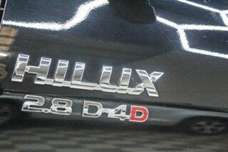 2017 Toyota Hilux GUN136R MY17 SR Hi-Rider Black 6 Speed Automatic Dual Cab Utility
