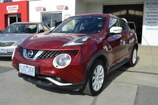 2016 Nissan Juke F15 Series 2 TI-S N-Sport SE (AWD) Red Continuous Variable Wagon.