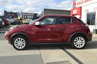 2016 Nissan Juke F15 Series 2 TI-S N-Sport SE (AWD) Red Continuous Variable Wagon.