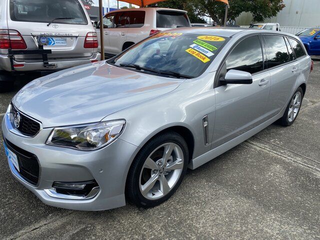 Used Holden Commodore VF II MY16 SV6 Sportwagon Morayfield, 2016 Holden Commodore VF II MY16 SV6 Sportwagon Silver 6 Speed Sports Automatic Wagon